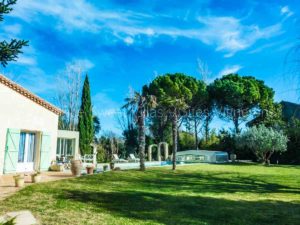 location maison vacances piscine privee sud france AN41 2 300x225 - New : maison piscine au bord du canal du Midi